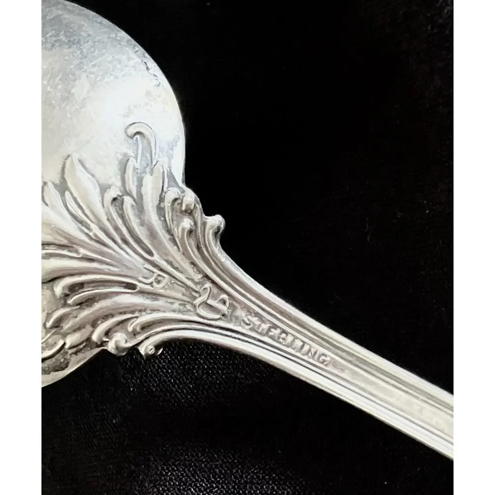 Sterling Silver Teaspoons Mixed Lot Of 3 Souvenir, Norway, Monogram 48 Grams - Picture 6 of 10